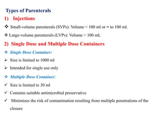 Unit 8- industrial pharmacy ; manufacturing of Sterile Products.pptx