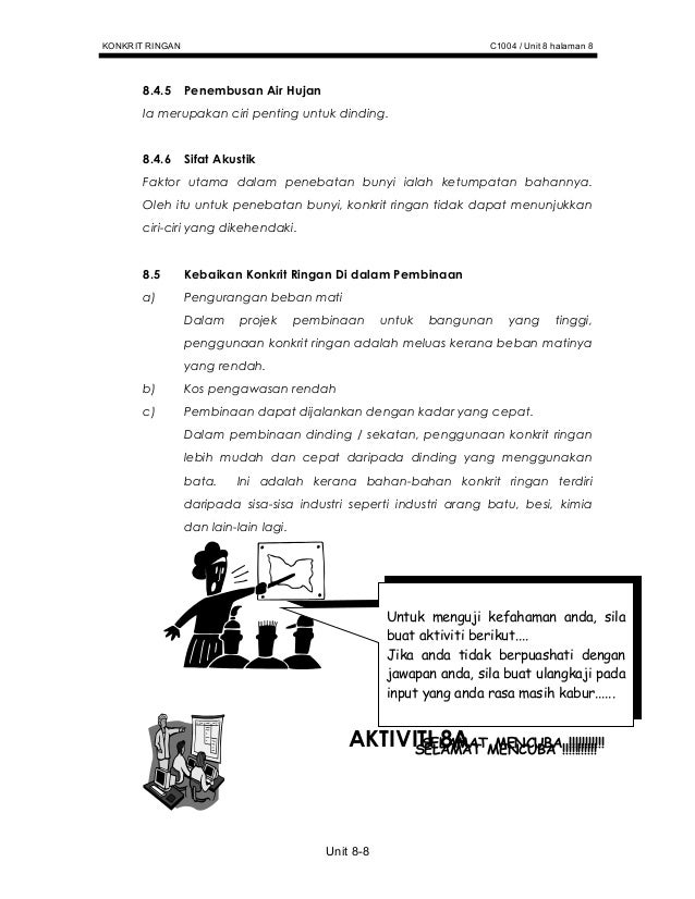 Unit8 konkrit ringan