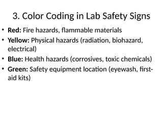 Unit 8 Lab hazards and lab safety 1st part for medical laboratory | PPTX
