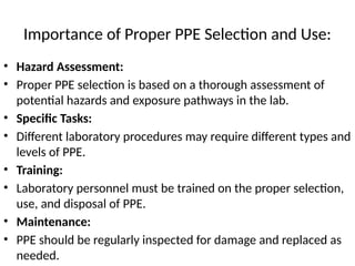 Lab hazards and lab safety 2nd part for medical labortory | PPTX