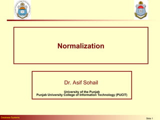 Comprehensive Guide to Database Normalization and Functional ...
