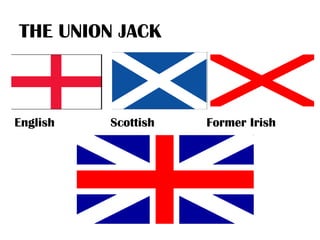 THE UNION JACK English Scottish Former Irish 
