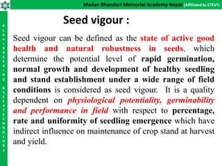 Unit 8 Seed vigor.pptx