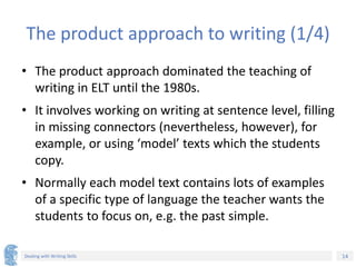 How to teach writing to your students in class | PPTX