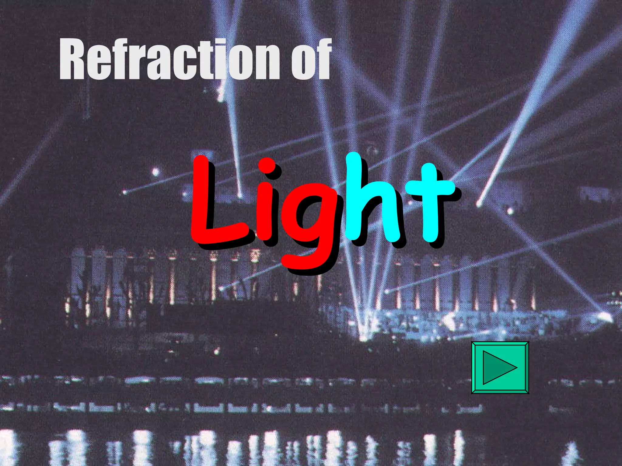 Lig ht Refraction of 