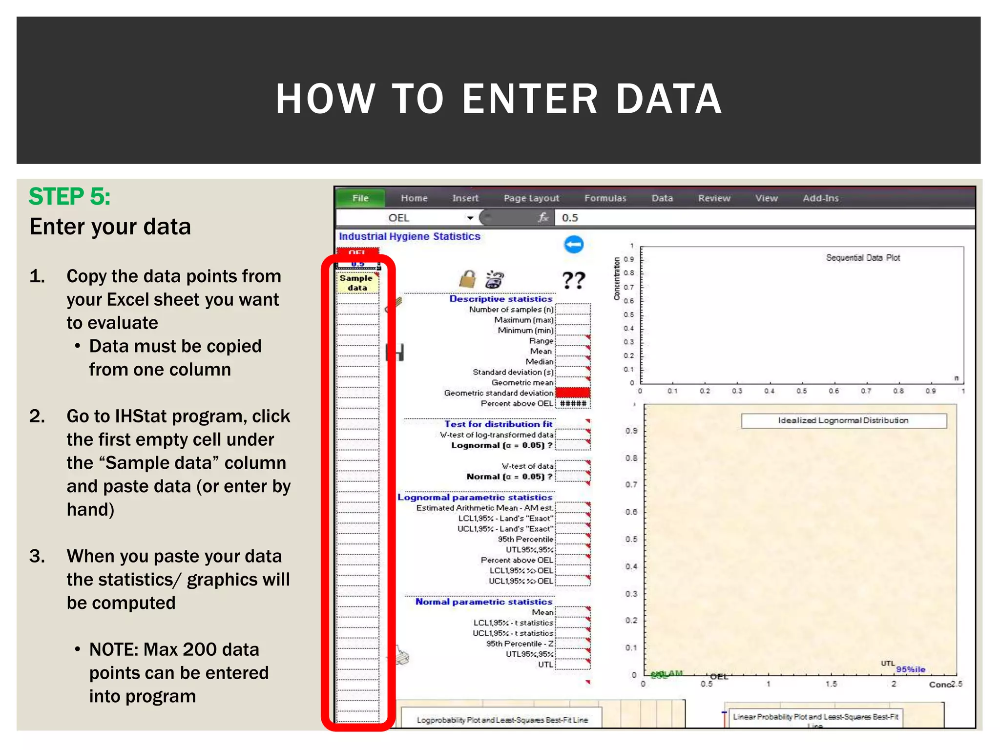 Instat Example Unit 9 introduction to ih stat | PPTX