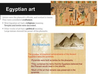 Egyptian art
 