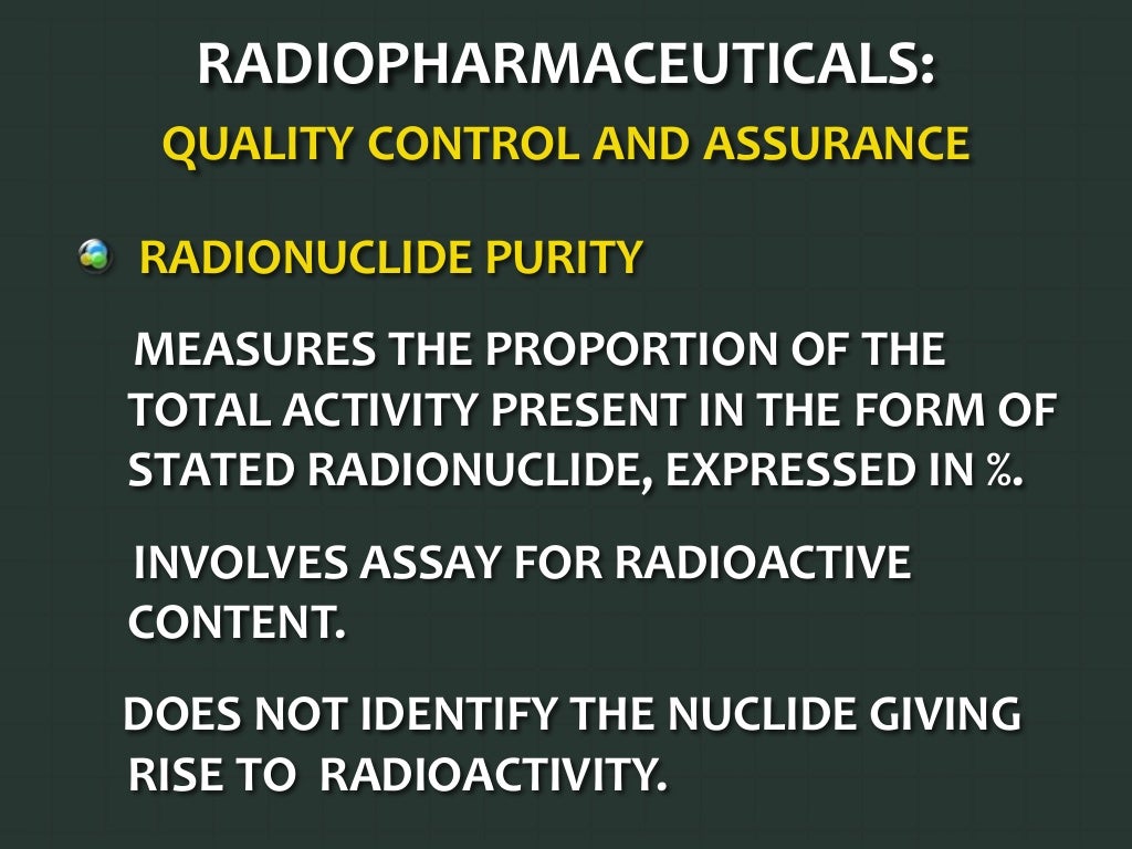 Unit 9 Radiopharmaceuticals