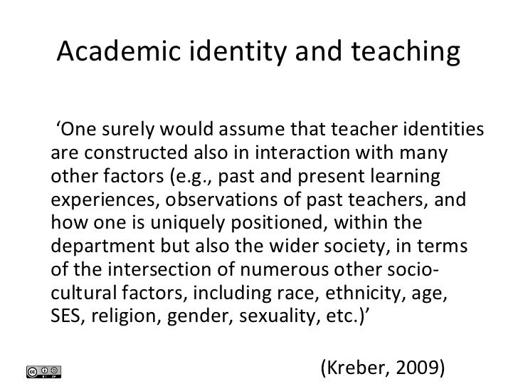 What Is Academic Identity – Empowering Students to Develop an Academic ...