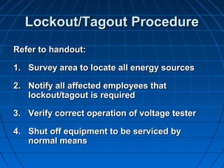 Unit 9 loto pwr_pt | PPT