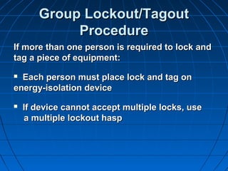 Unit 9 loto pwr_pt | PPT