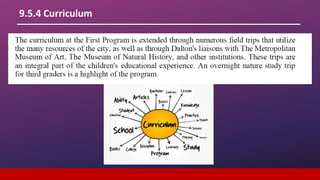 9.5.4 Curriculum
 