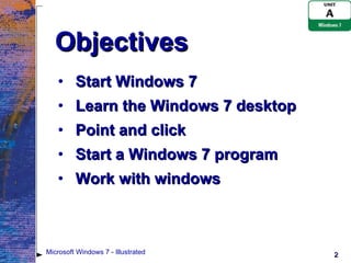 Unit A Windows 7 | PPT