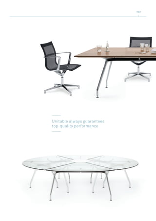 Unitable always guarantees
top-quality performance
ICF
 