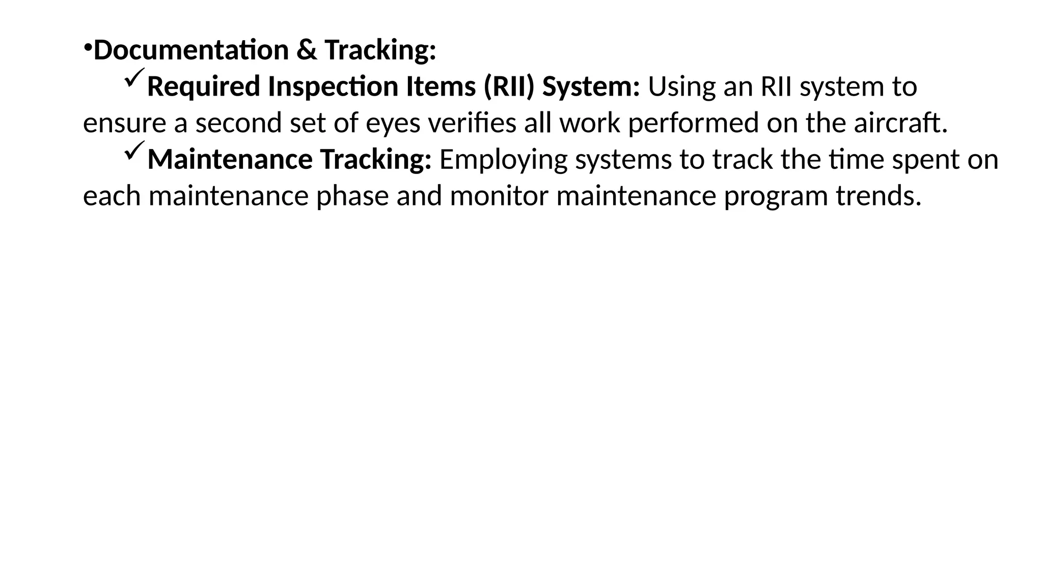 AIRCRAFT MAINTENANCE ENGINEERING IV YR MRCET | PPTX