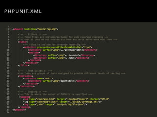 PHPUNIT.XML 
 