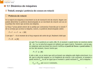 17/09/2013 Unitat 1. Principis de màquines 15
 