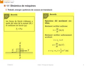 17/09/2013 Unitat 1. Principis de màquines 4
 