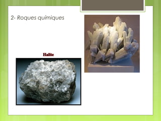 2- Roques químiques
 