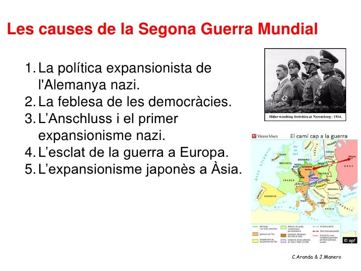 Unitat 10: La Segona Guerra Mundial