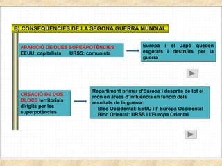UN MON BIPOLAR: GUERRA FREDA I DESCOLONITZACIÓ (1945-1991) | PPT
