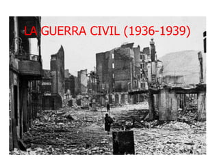 LA GUERRA CIVIL (1936-1939) 