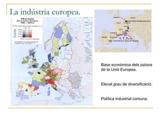 La indústria europea.




                        Base econòmica dels països
                        de la Unió Europea.

...