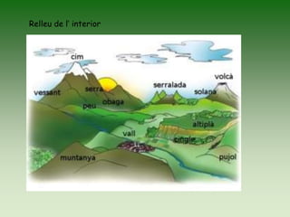 Relleu de l’ interior
 