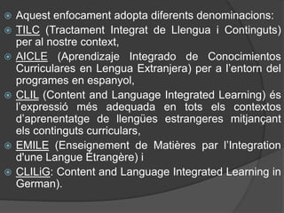􀂃 Quines implicacions didàctiques comporta aquesta formulació dels decrets? Exigeix canvis radicals en la manera d’ensenyar llengua? Quines limitacions i quins problemes veieu en l’aplicació pràctica d’aquests objectius concrets?