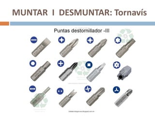 MUNTAR I DESMUNTAR: Tornavís
 