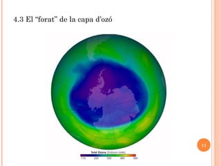 4.3 El “forat” de la capa d’ozó

11

 