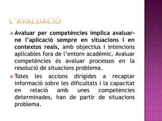 4.3. EL TREBALL PER TASQUES