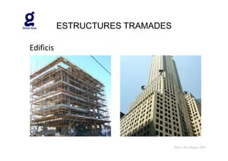ESTRUCTURES TRAMADES

Edificis




                                  Autora: Rosa Rodríguez Àvila
 
