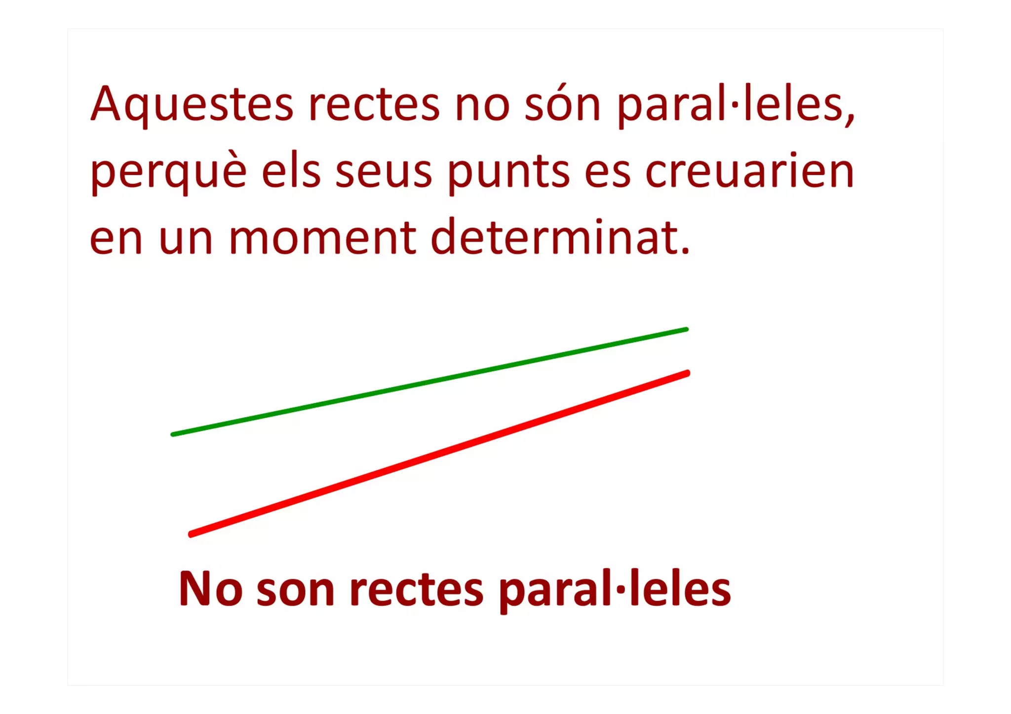 Rectes i segments