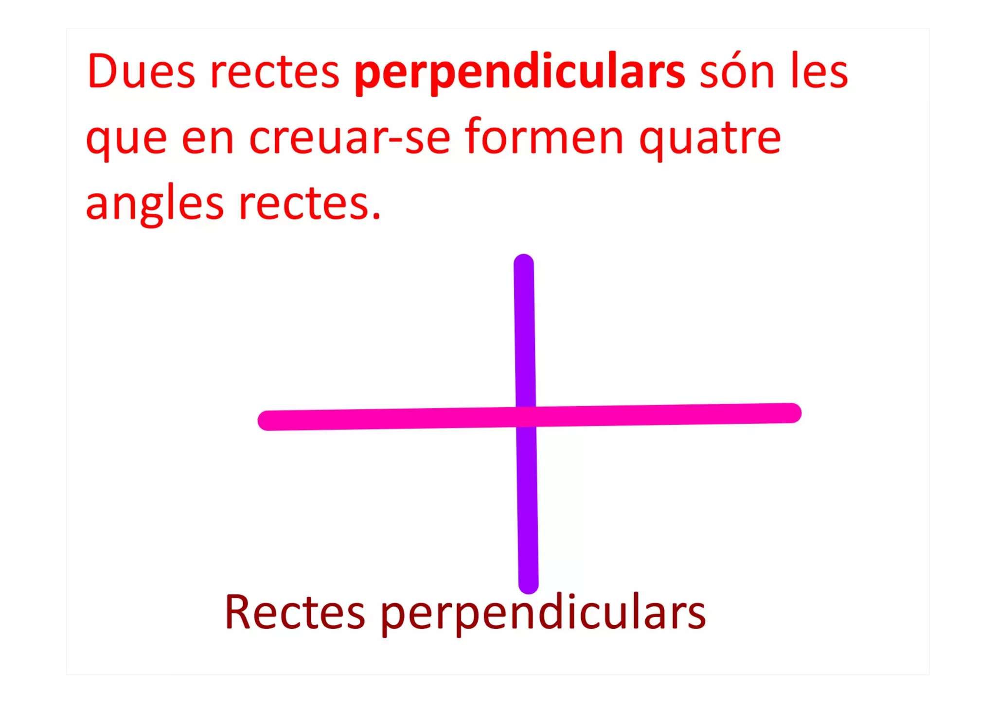 Rectes i segments