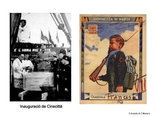 Inauguració de Cinecittá
                           C.Aranda & J.Manero
 