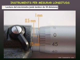 INSTRUMENTS PER MESURAR LONGITUDS




16/12/2011       Unitat 9. Metrologia i normalització   28
 