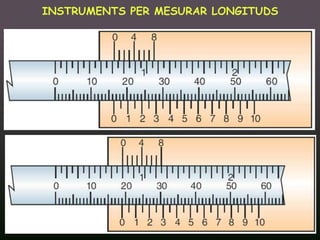 INSTRUMENTS PER MESURAR LONGITUDS




16/12/2011       Unitat 9. Metrologia i normalització   33
 