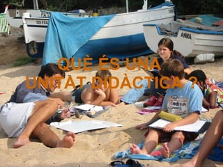 QUÈ ÉS UNA  UNITAT DIDÀCTICA ? 