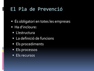 Serveixen per a advertir de riscos que no es poden evitar