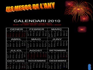 ELS MESOS DE L'ANY 6 