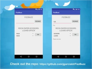 Check out the repo: https://github.com/jgarciabt/FizzBuzz
 