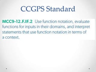 CCGPS Standard

 