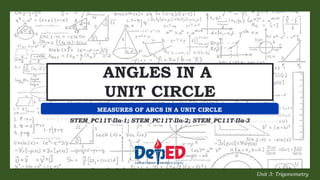 UNIT CIRCLE.pptx.............................. | PPTX