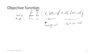 Objective function
© University of Washington 20
 
