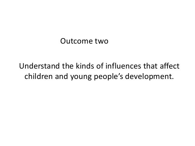 explain how children and young people s development is influenced by a range of personal factors Level 3 diploma for the children and young people's worforce pacey explain how children and young people's development is influenced by a range of personal factors 22 explain how children and young people's development is influenced by a range of external factors 23. explain how children and young people s development is influenced by a range of personal factors Level 3 diploma for the children and young people's worforce pacey explain how children and young people's development is influenced by a range of personal factors 22 explain how children and young people's development is influenced by a range of external factors 23.