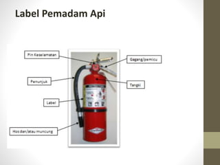 Label Pemadam Api
 