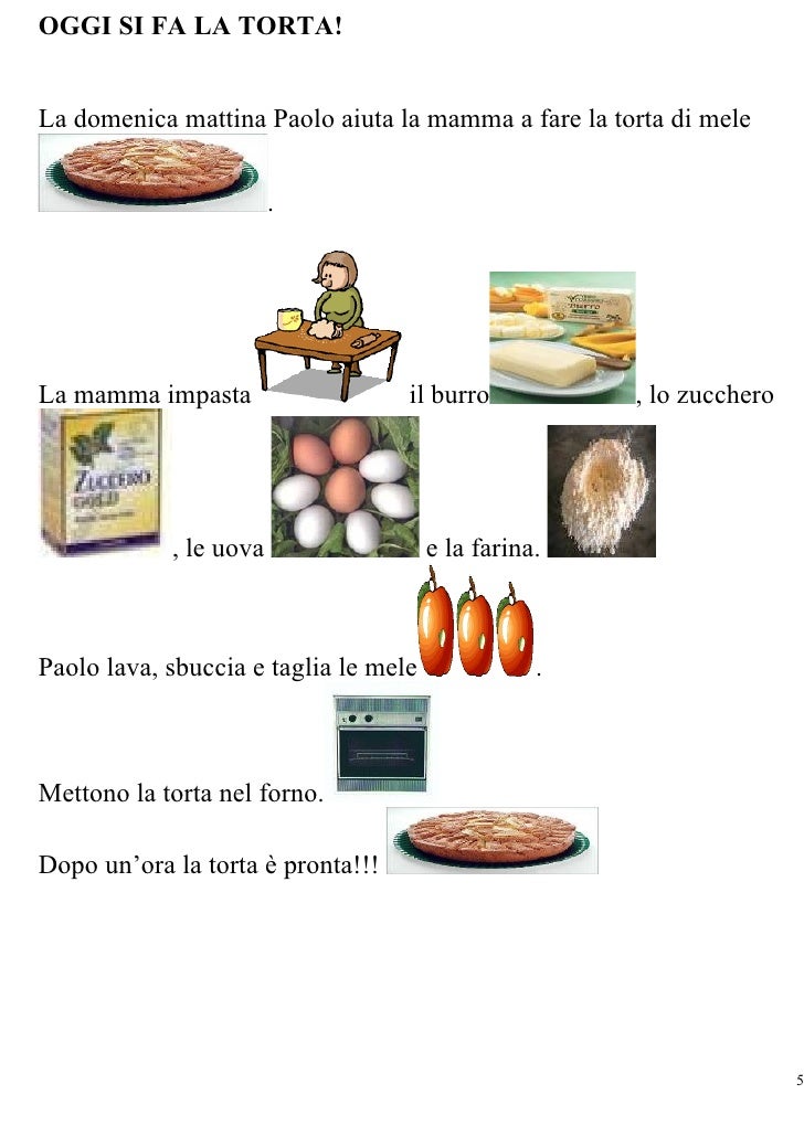 Unità Didattica Sul Cibo Italiano L2
