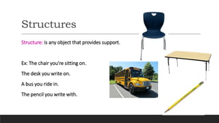 Unit d structures & forces | PPTX