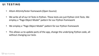 CI/CD and User Interaction Testing for Mobile | PPT